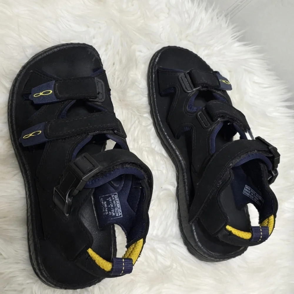 Op Camel Crown Men's Thick-soled Open-Toe Strappy Flat Hiking Sandals🌴